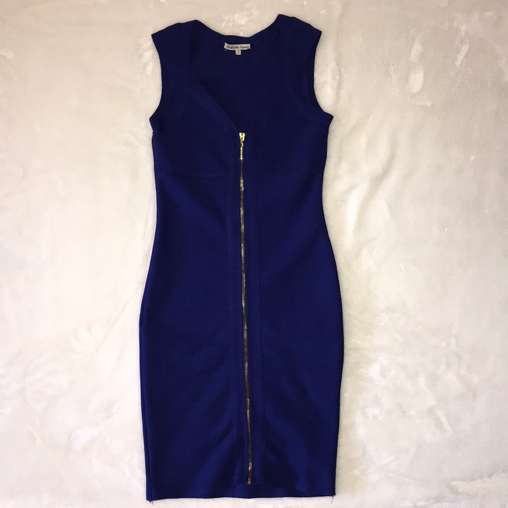 Bandage Royal Blue Dress